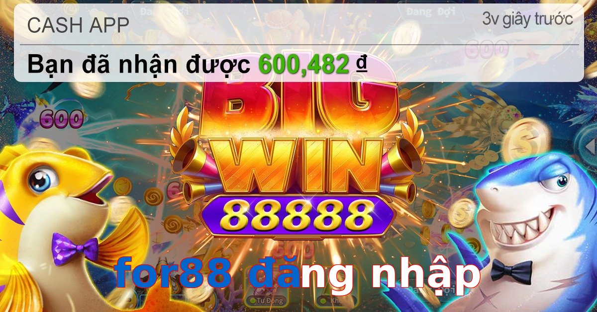 for88 đăng nhập